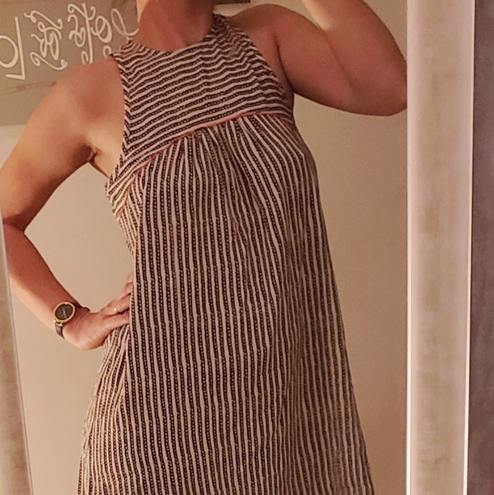 THML tunic black n white dress